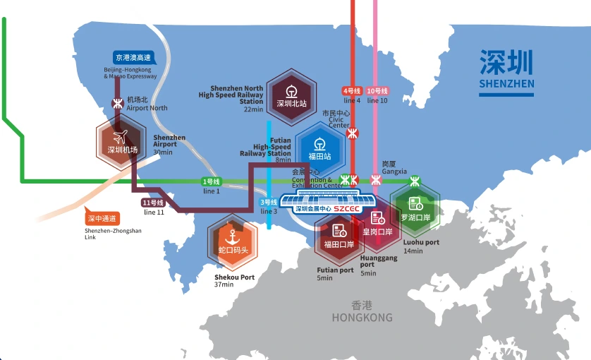 Arrival Transportation Map